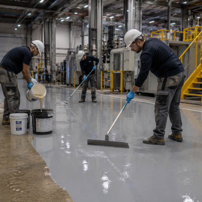 Aplicación de Resinas Industriales en Tarragona