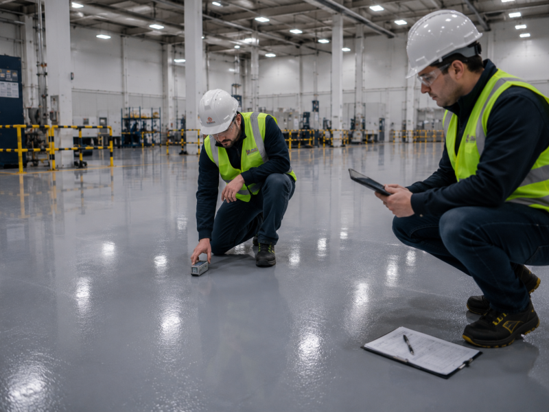 VKM Pavimentos · Control de Calidad e Inspección Técnica